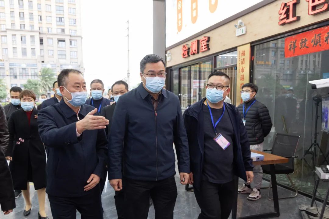 福清市委书记叶仁佑同志亲临公司检查指导工作(图1)